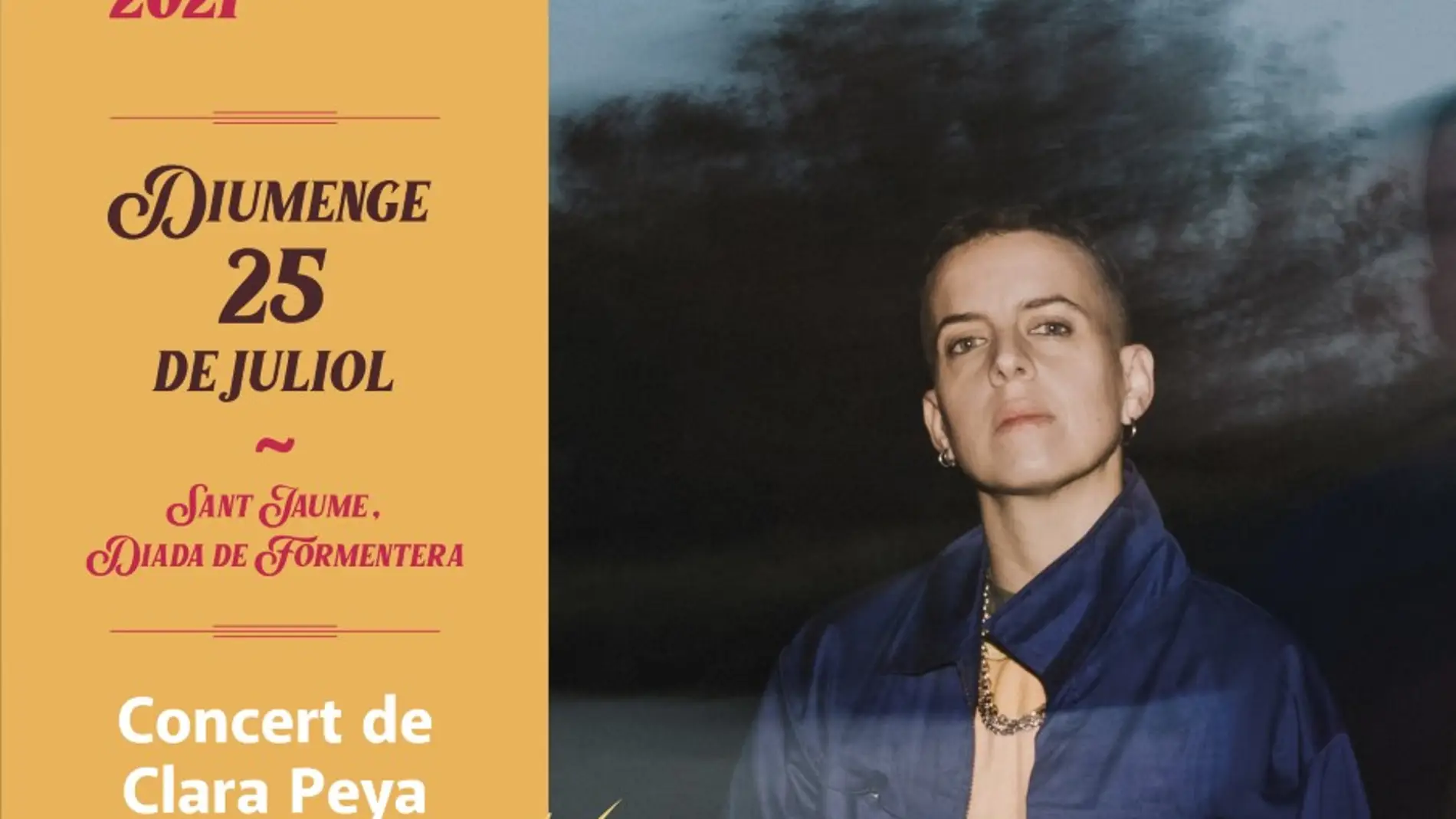 Clara Peya ofrecerá un concierto el día de Sant Jaume en Formentera