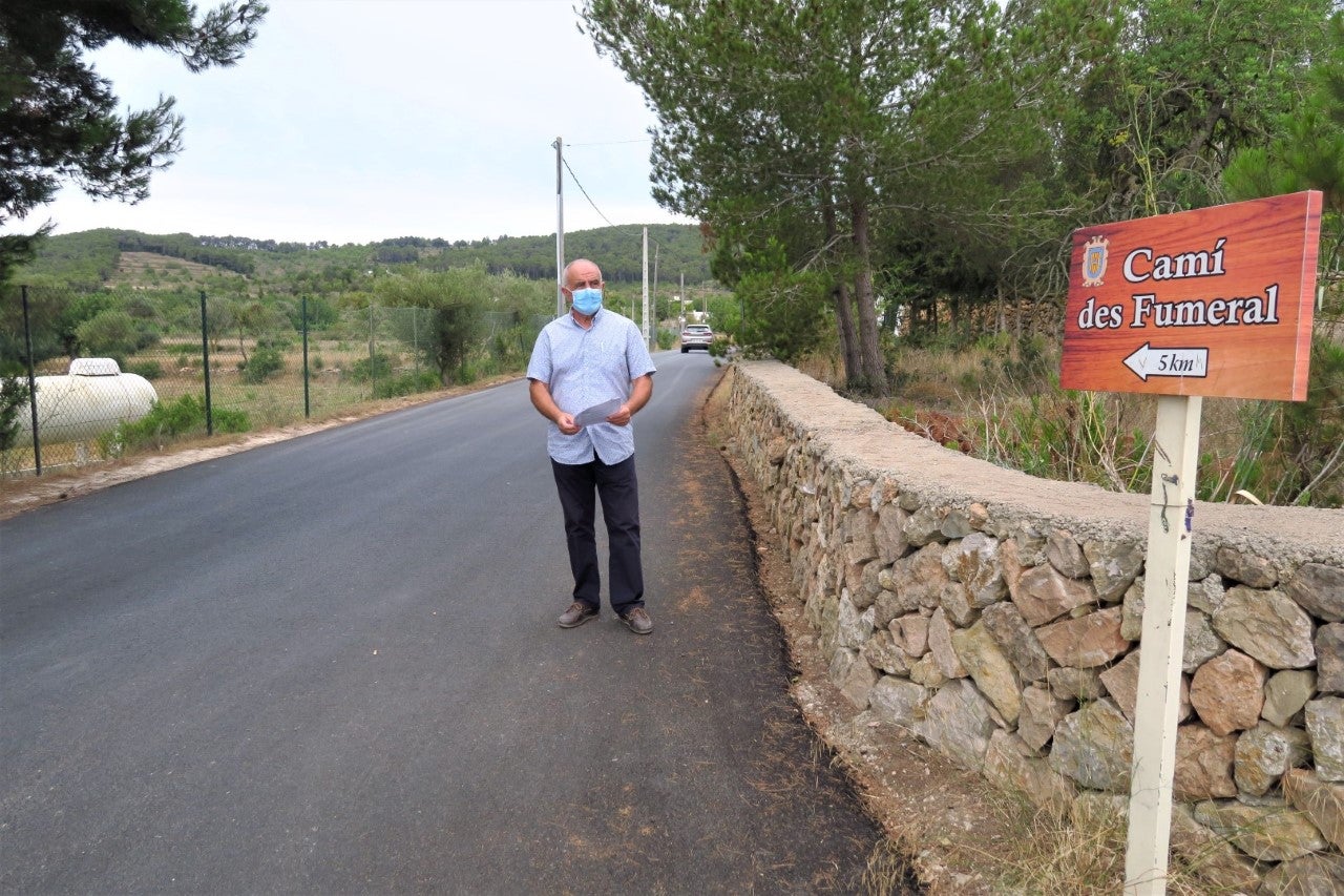 Sant Antoni finaliza las obras del proyecto de asfaltado en el municipio Sant Antoni finaliza las obras del proyecto de asfaltado en el municipio