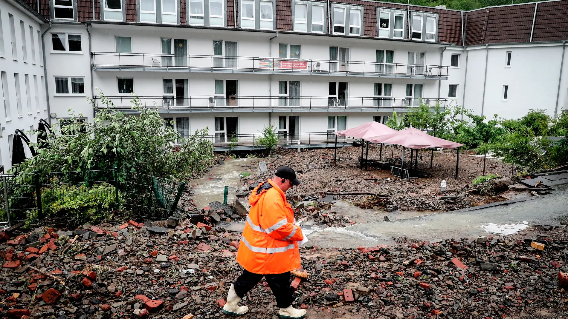 Zona catastrófica en Alemania por el temporal