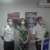 Collado, Herreros y Camacho han informado de la operación policial Collado, Herreros y Camacho han informado de la operación policial