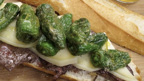 Bocadillo de filete, receta de Robin Food