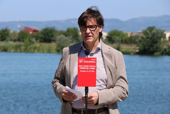 Salvador Illa treu ferro a la data de la comissió bilateral Salvador Illa treu ferro a la data de la comissió bilateral