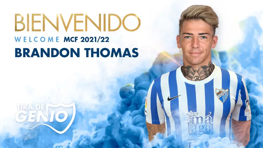 Brandon Thomas ya es malaguista Nuevo fichaje malaguista