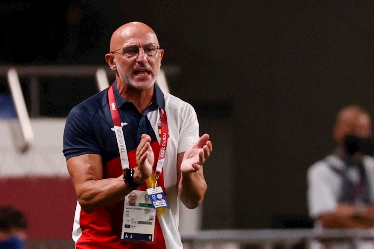 Luis de la Fuente: "No firmo la plata, vamos a por todo" Luis de la Fuente: "No firmo la plata, vamos a por todo"