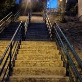 Escaleras al Barrio de Santa Bárbara