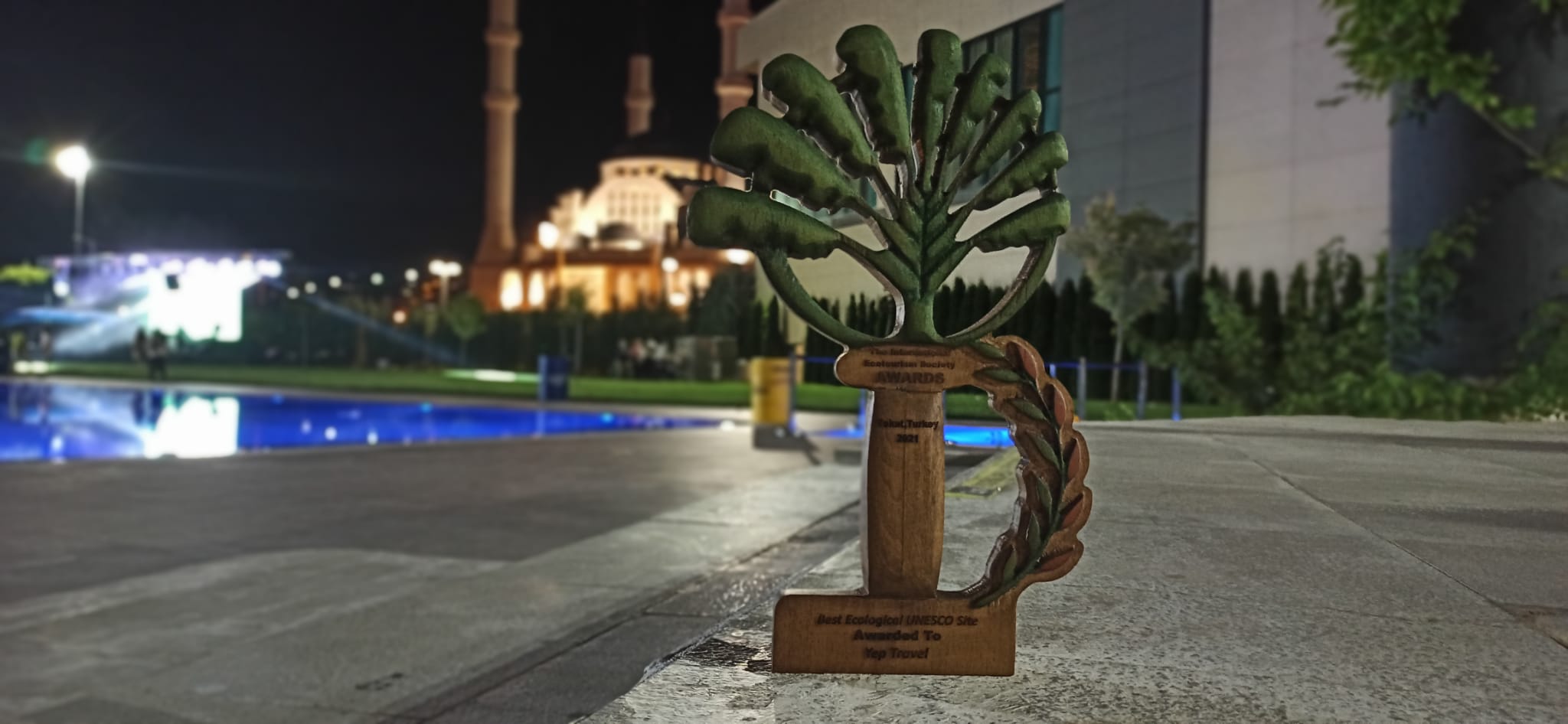 El Palmeral de Elche se alza con el premio al mejor destino ecoturístico en Turquía El Palmeral de Elche se alza con el premio al mejor destino ecoturístico en Turquía