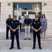 Ayer tomeron posesión como agentes de la Policía Local de Pilar de la Horadada cuatro nuevos policías, que pasarán a formar parte del cuerpo de manera interina 