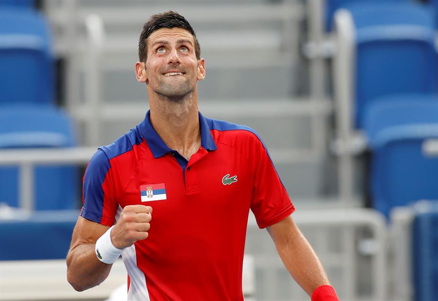 Djokovic: "Si quieres estar en la cima, hay que empezar a lidiar con la presión" Djokovic: "Si quieres estar en la cima, hay que empezar a lidiar con la presión"