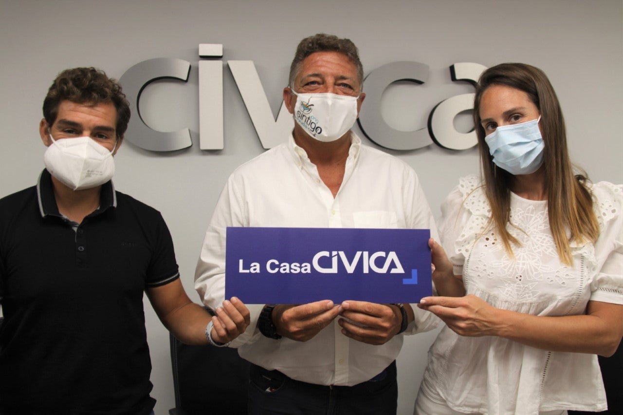 Grupo Cívica cede a la ONG alicantina 'Sintigo Ayuda' un local en Benalua como centro solidario dedicado a la formación Grupo Cívica cede a la ONG alicantina 'Sintigo Ayuda' un local en Benalua como centro solidario dedicado a la formación