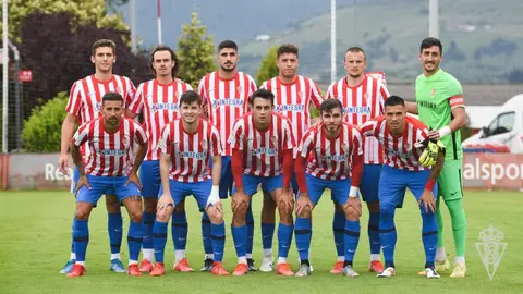 Alineación del Sporting en el amistoso contra la Real Sociedad B Alineación del Sporting en el amistoso contra la Real Sociedad B