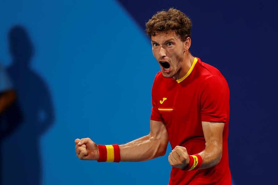 Pablo Carreño se mete en la lucha por las medallas tras vencer a Medvedev Pablo Carreño se mete en la lucha por las medallas tras vencer a Medvedev