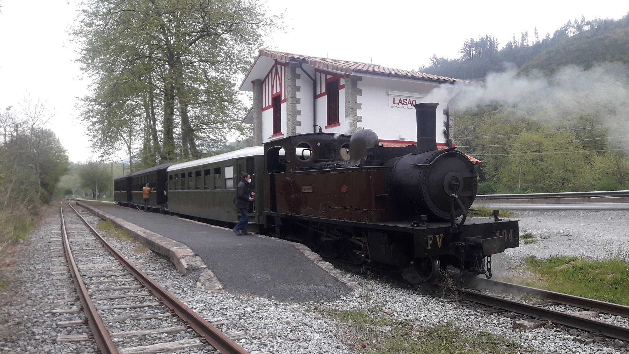 El Museo Vasco del Ferrocarril recupera en agosto los trenes de tracción diésel El Museo Vasco del Ferrocarril recupera en agosto los trenes de tracción diésel