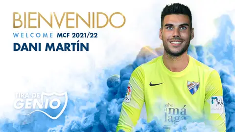 Dani Martín, jugador del Málaga CF Dani Martín, jugador del Málaga CF