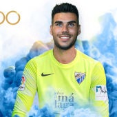 Dani Martín, jugador del Málaga CF