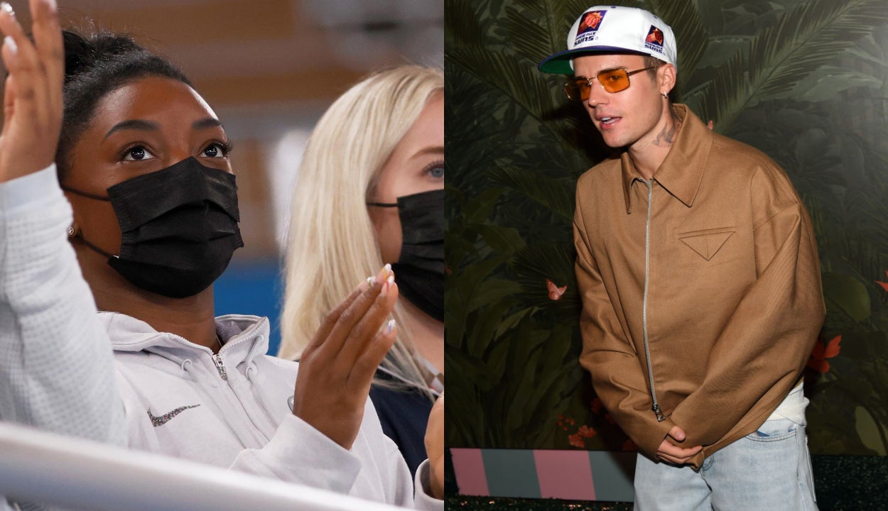 El cantante Justin Bieber apoya a Simone Biles tras su retirada de los Juegos Olímpicos de Tokio 2020 El cantante Justin Bieber apoya a Simone Biles tras su retirada de los Juegos Olímpicos de Tokio 2020