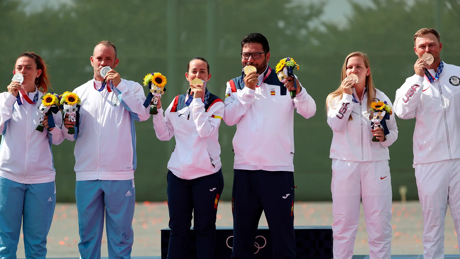 Fátima Gálvez y Alberto Fernández logran la primera medalla de oro para España en los Juegos Olímpicos de Tokio