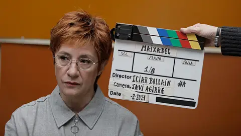 La actriz Blanca Portillo, caracterizada como Maixabel Lasa en el rodaje de la película 'Maixabel', de Icíar Bollain La actriz Blanca Portillo, caracterizada como Maixabel Lasa en el rodaje de la película 'Maixabel', de Icíar Bollain