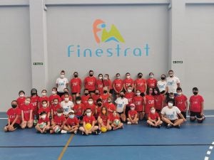 Terminan los campus deportivos de Finestrat Terminan los campus deportivos de Finestrat