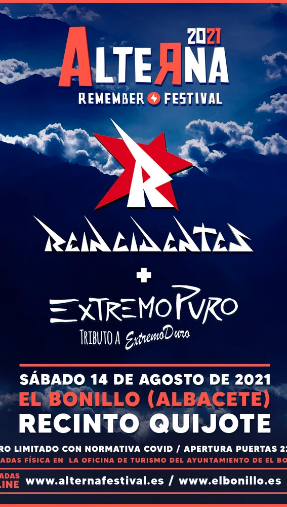 ALTERNA REMEMBER FESTIVAL 2021: Un concierto para recordar tiempos mejores ALTERNA REMEMBER FESTIVAL 2021: Un concierto para recordar tiempos mejores