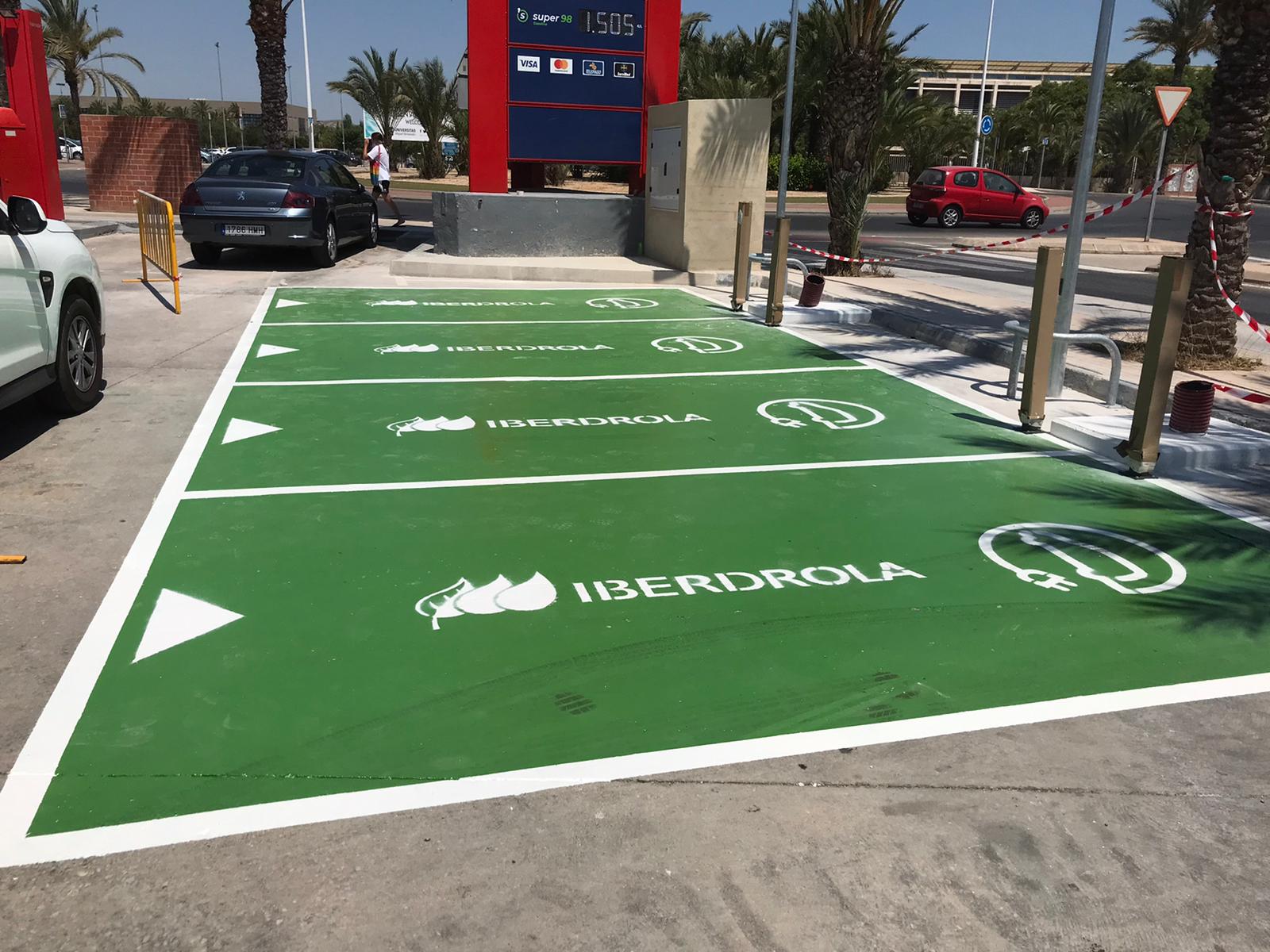 La electrolinera de la Estación de Autobuses estará operativa a finales de año La electrolinera de la Estación de Autobuses estará operativa a finales de año