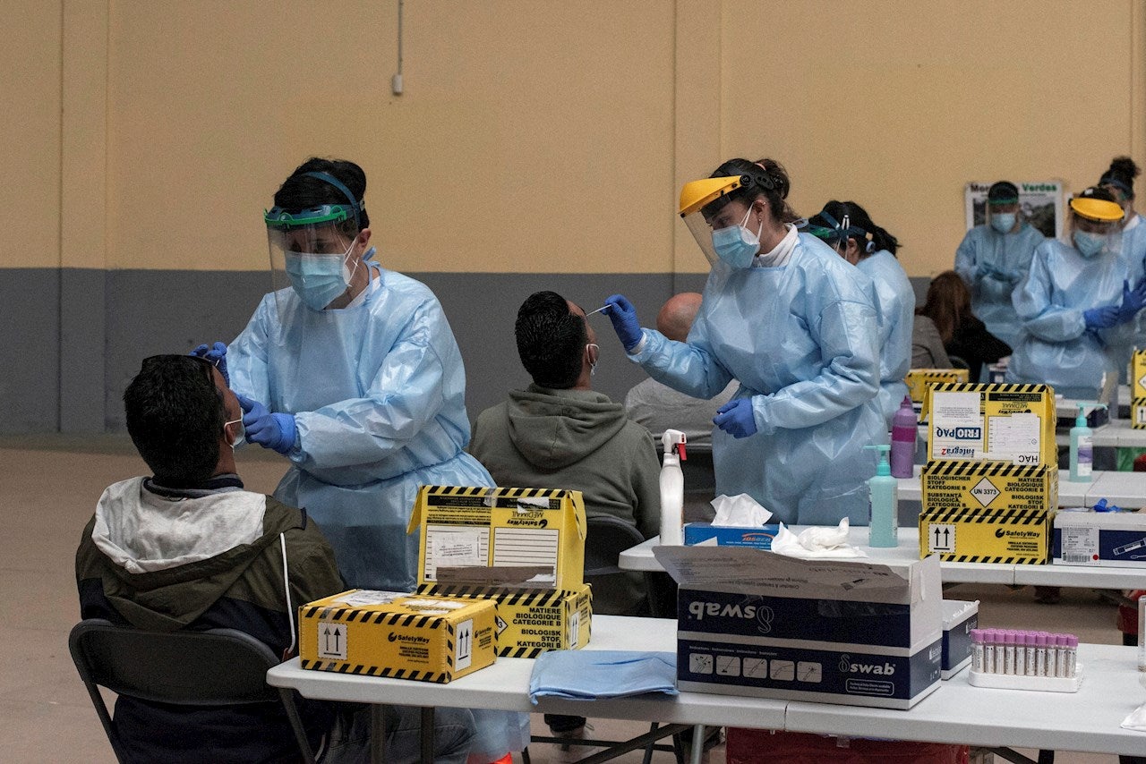 Suben a 469 los contagios en la provincia durante el fin de semana Suben a 469 los contagios en la provincia durante el fin de semana