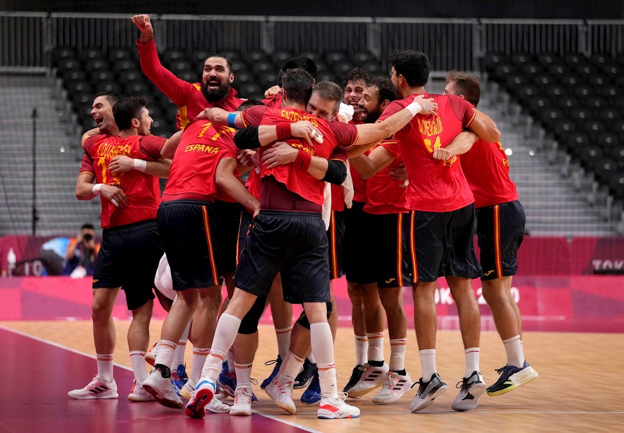 Los Hispanos logran una épica victoria ante Suecia en balonmano Los Hispanos logran una épica victoria ante Suecia en balonmano