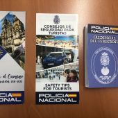 Planfletos de seguridad al turista