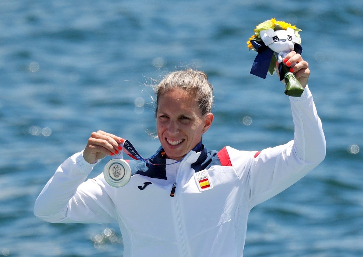 Teresa Portela: “Me alegro no haber tirado la toalla, he luchado mucho por esta medalla" Teresa Portela: “Me alegro no haber tirado la toalla, he luchado mucho por esta medalla"
