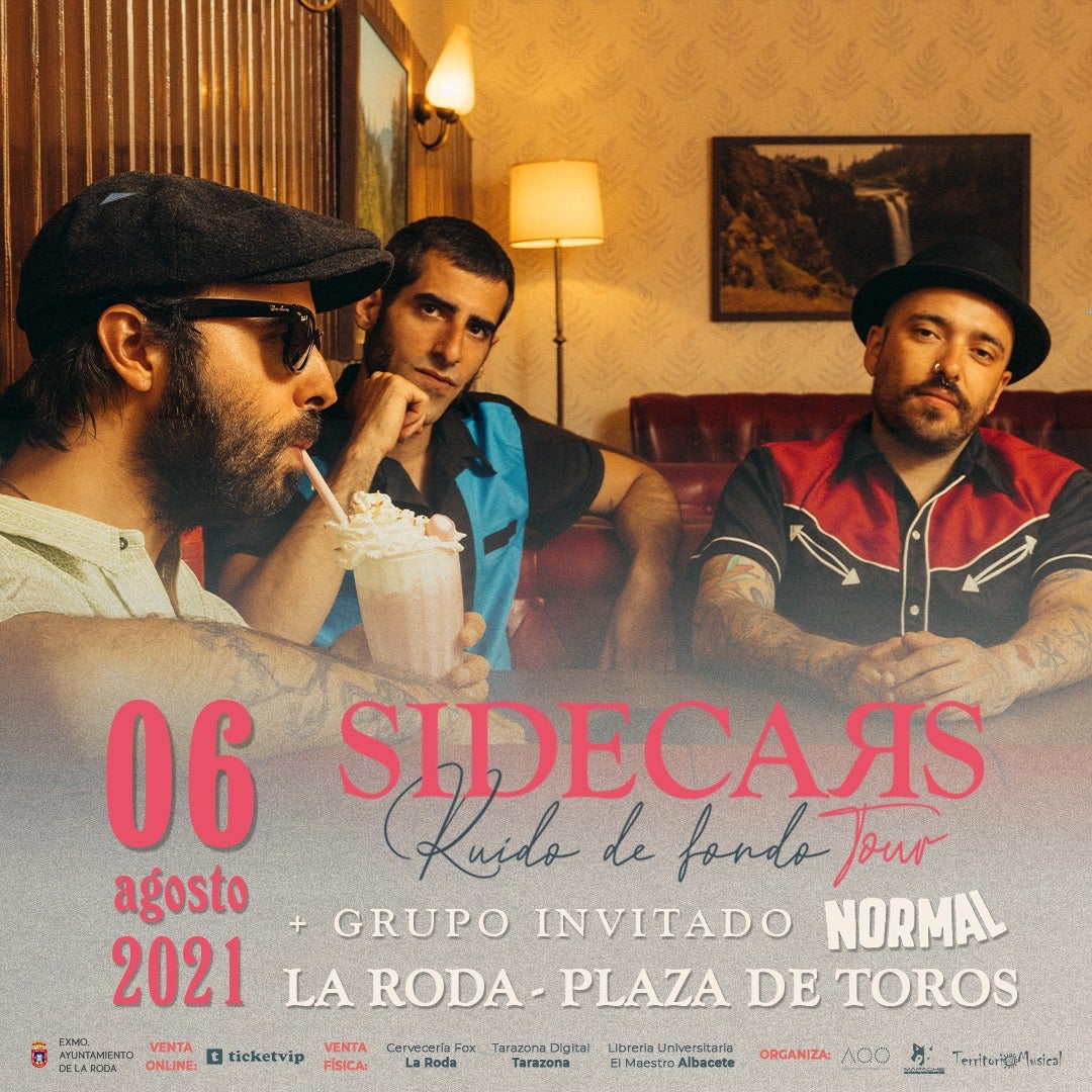 SIDECARS y FESTIVAL XTRAFRESH actuarán este fin de semana en La Roda SIDECARS y FESTIVAL XTRAFRESH actuarán este fin de semana en La Roda