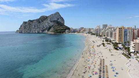 Playa de La Fossa en Calp