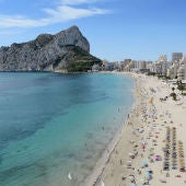 Playa de La Fossa en Calp