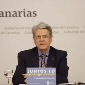 Julio Pérez, Consejero de Administraciones Públicas, Justicia y Seguridad y Portavoz del Gobierno de Canarias