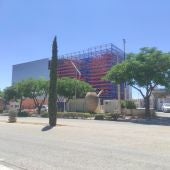 Imagen construcción macro edificio Bodega Félix Solís en Valdepeñas