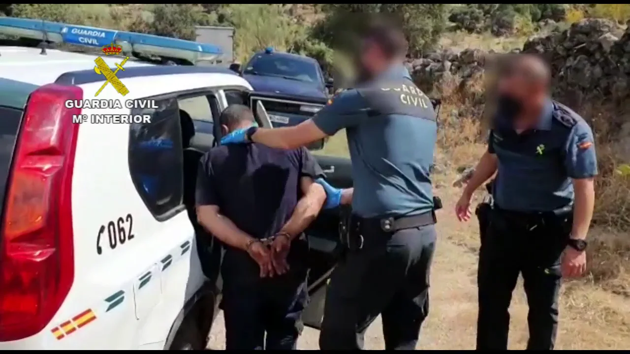 La Guardia Civil detiene a los autores de un homicidio cometido en la localidad de Nombela