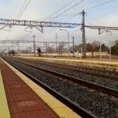 Imagen vía ferrocarril desde la Estación de Manzanares