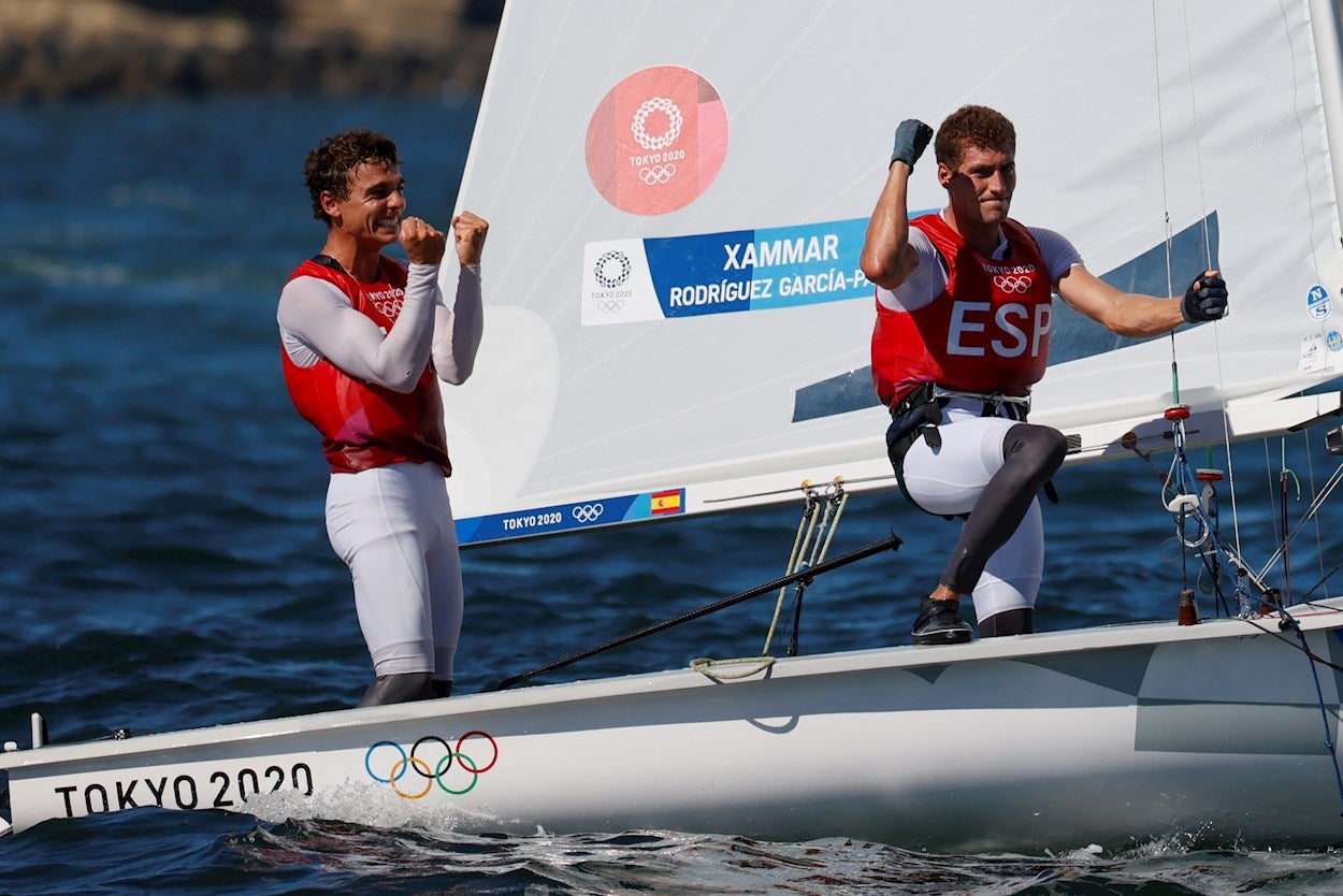 Jordi Xammar y Nicolás Rodríguez logran el bronce en la categoría 470 de vela Jordi Xammar y Nicolás Rodríguez logran el bronce en la categoría 470 de vela