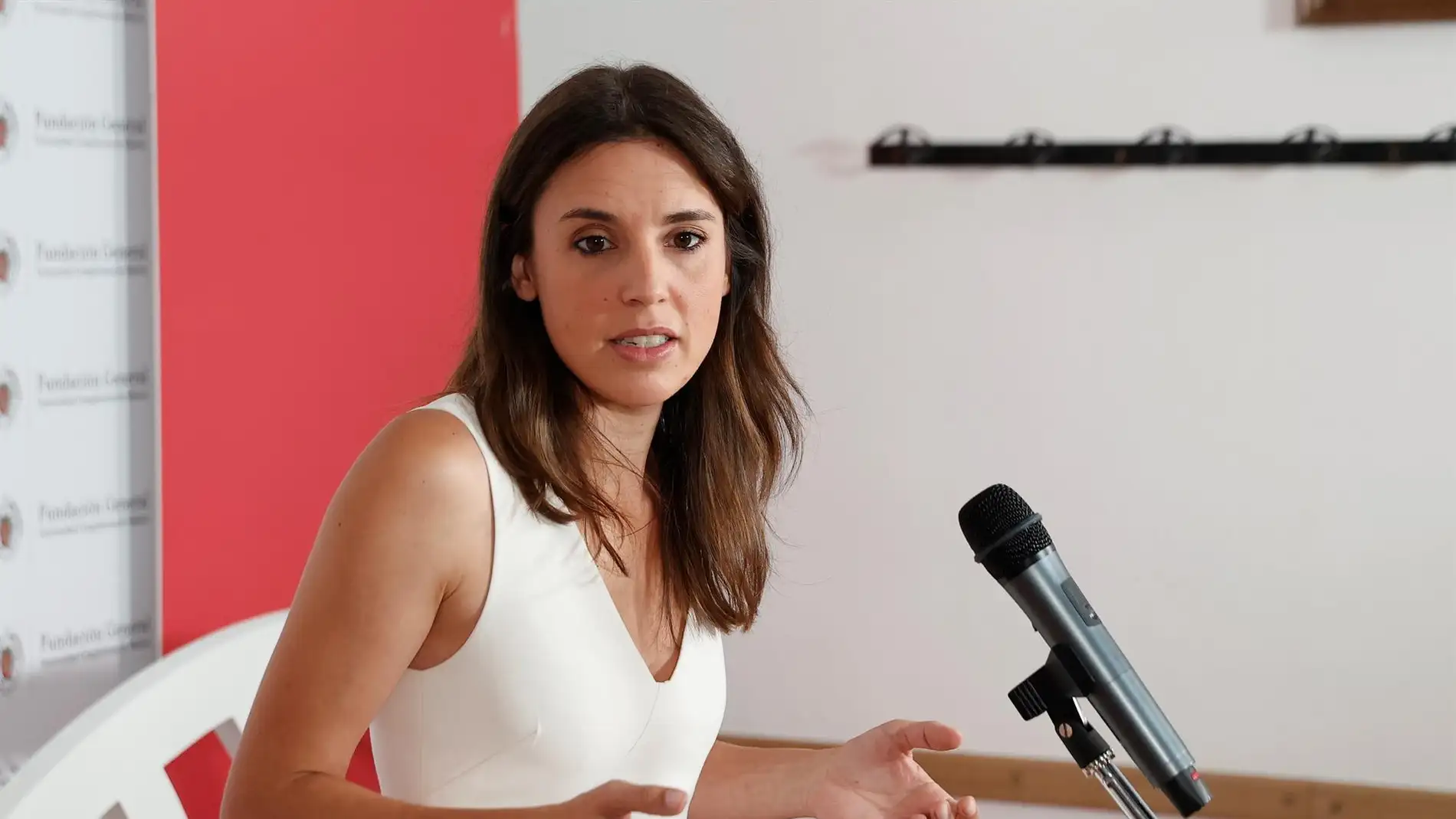 La ministra de Igualdad, Irene Montero