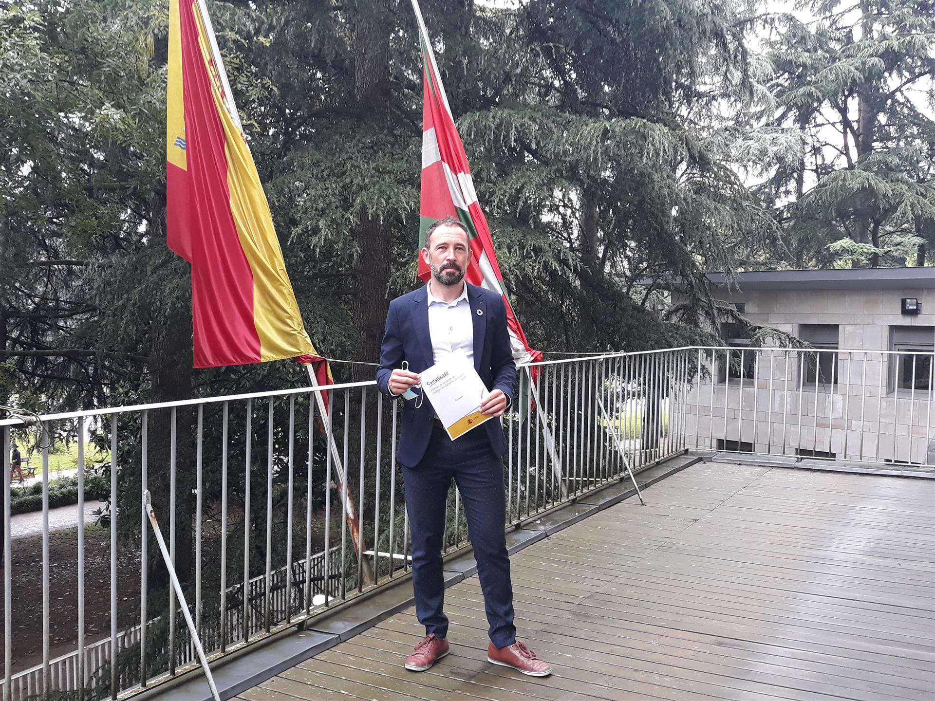 El delegado del Gobierno cree que Urkullu tiene herramientas para pedir un toque de queda para restringir la movilidad El delegado del Gobierno cree que Urkullu tiene herramientas para pedir un toque de queda para restringir la movilidad