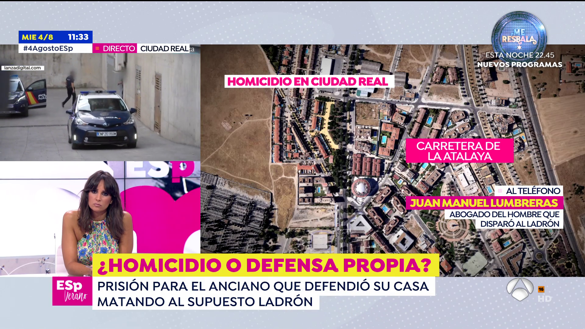 El abogado del anciano de 77 años que mató al ladrón que entró en su vivienda: "Si tú actúas para protegerte, no eres culpable" El abogado del anciano de 77 años que mató al ladrón que entró en su vivienda: "Si tú actúas para protegerte, no eres culpable"