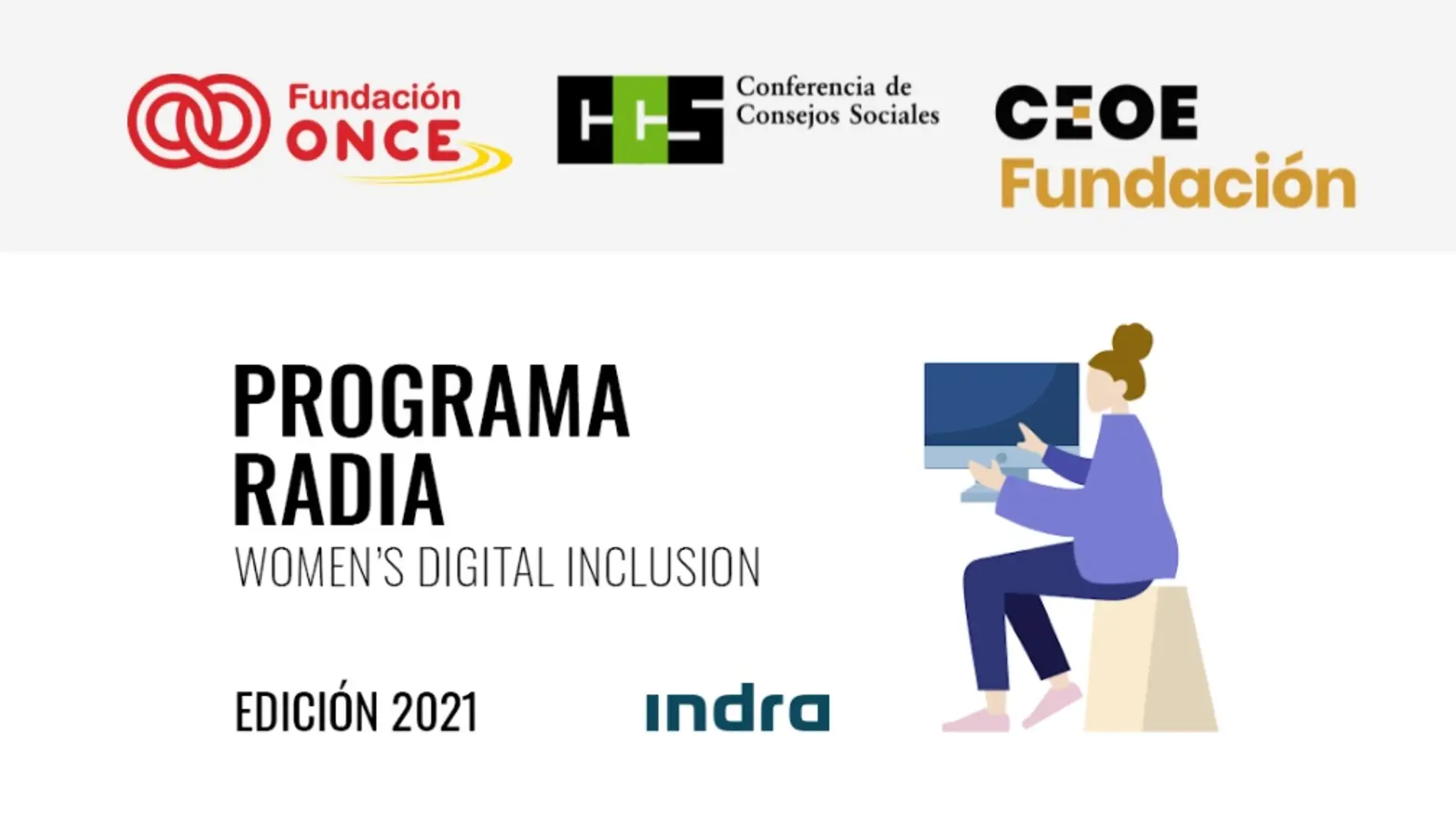 Una cacereña con discapacidad participará en la segunda convocatoria del Programa RADIA, edición Indra 21/22 Una cacereña con discapacidad participará en la segunda convocatoria del Programa RADIA, edición Indra 21/22