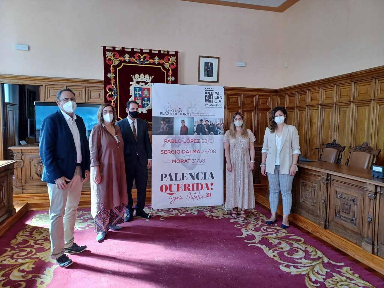 Pablo López, Sergio Dalma y Morat actuarán en las fiestas de San Antolín Pablo López, Sergio Dalma y Morat actuarán en las fiestas de San Antolín