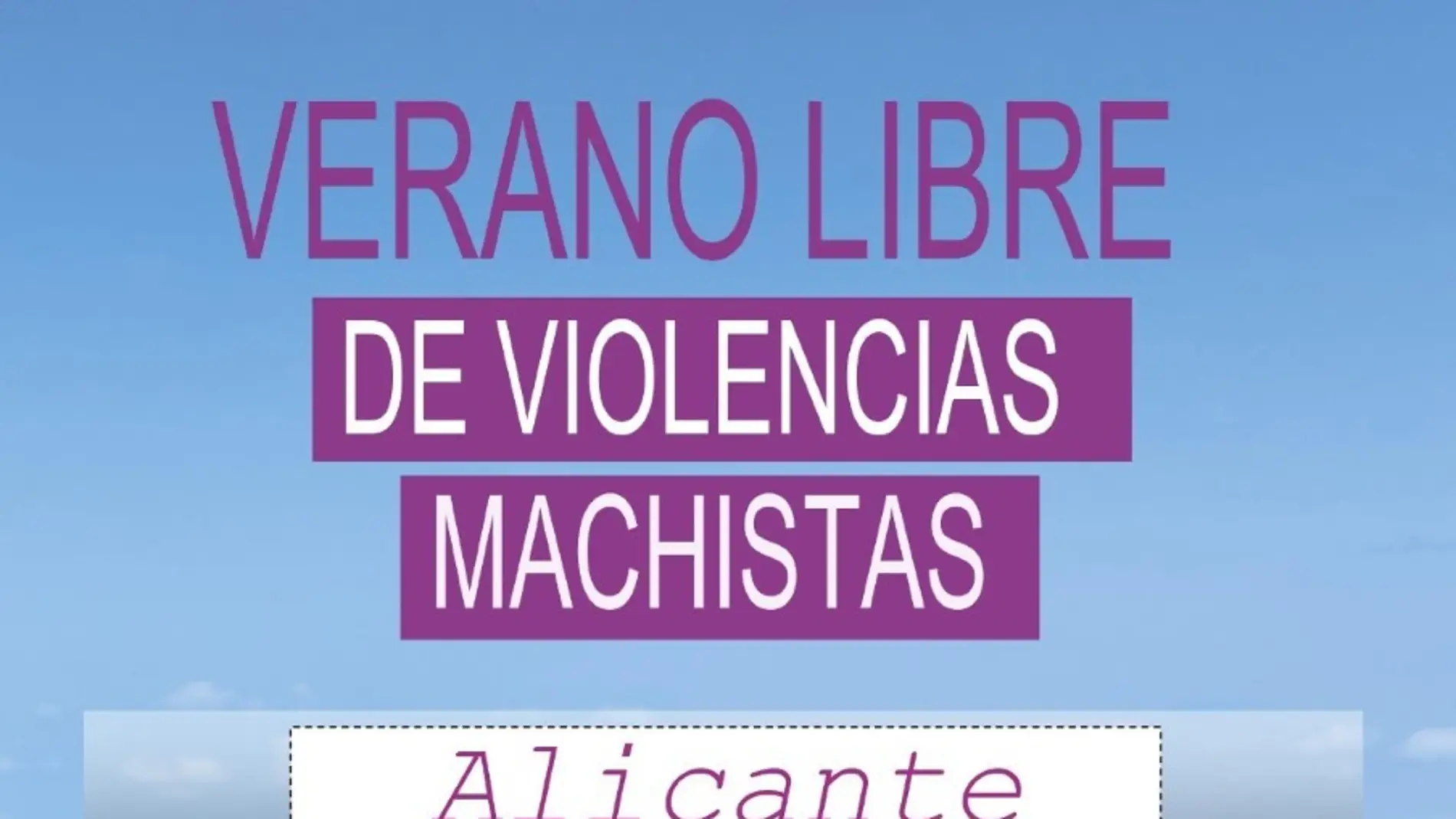 La ciudad de Alicante se suma a la campaña para prevenir y actuar contra la violencia de género con puntos informativos 