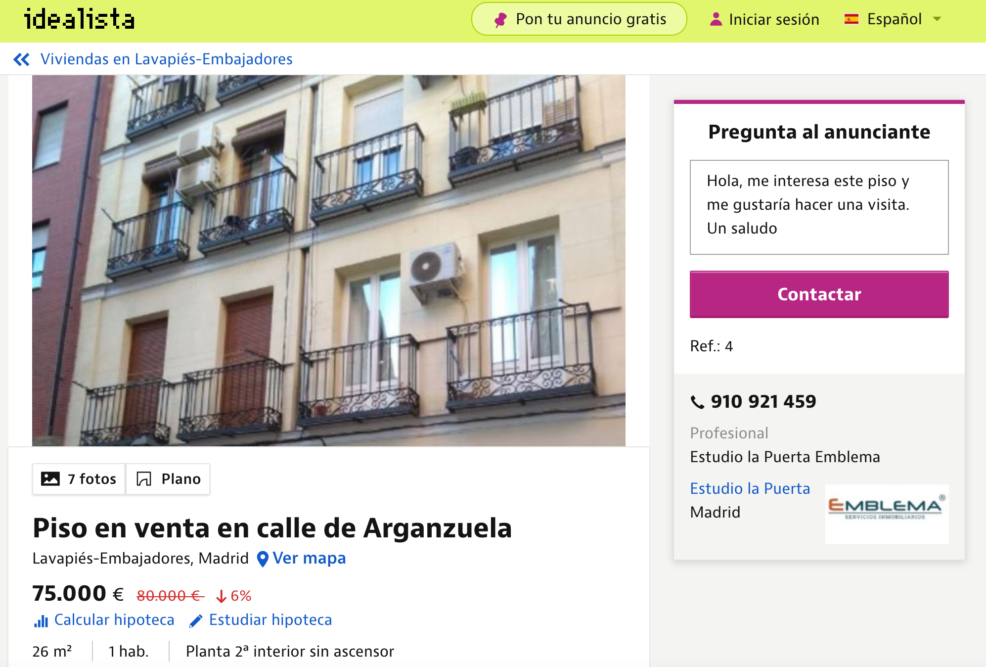 ¿Buscas comprar un piso en Madrid? Esta oferta no te dejará indiferente ¿Buscas comprar un piso en Madrid? Esta oferta no te dejará indiferente