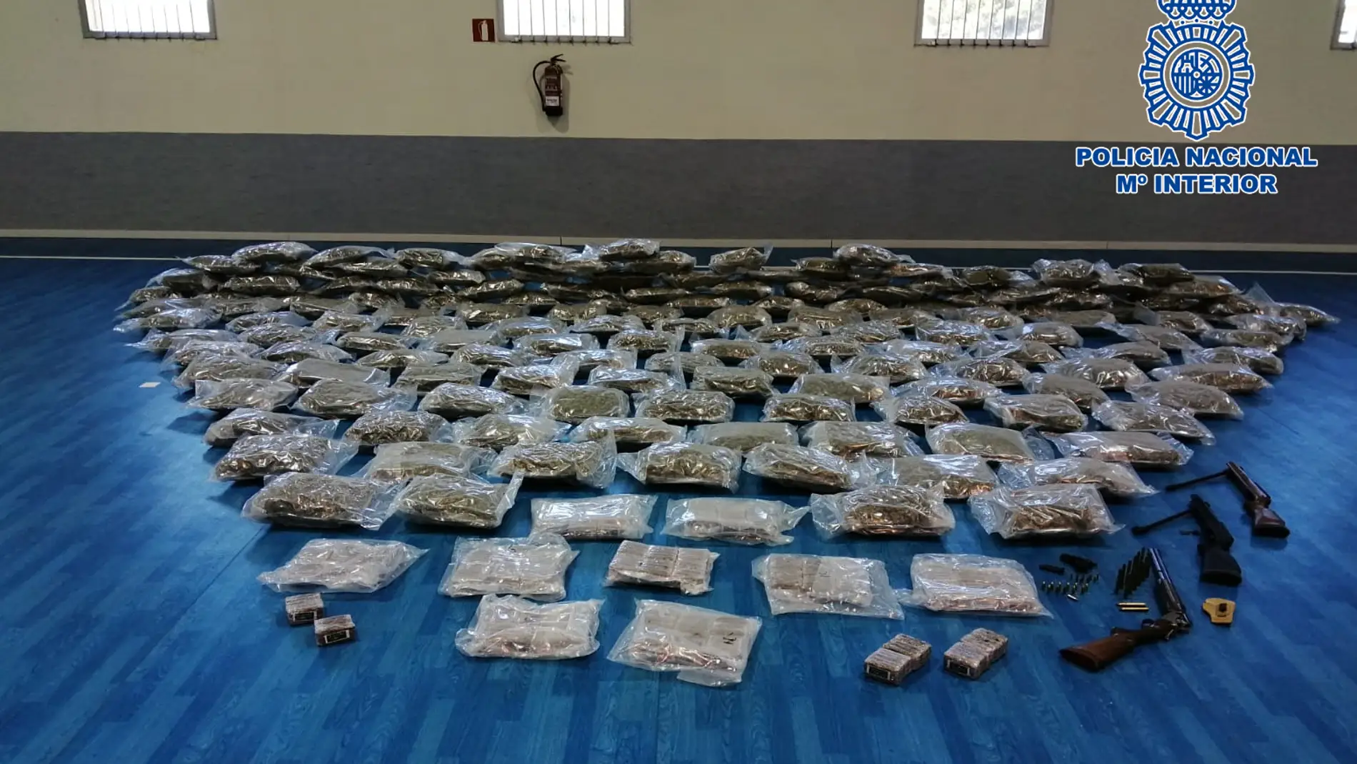 La Policía Nacional desarticula en La Sagra un grupo criminal dedicado a la exportación de marihuana a países de la UE