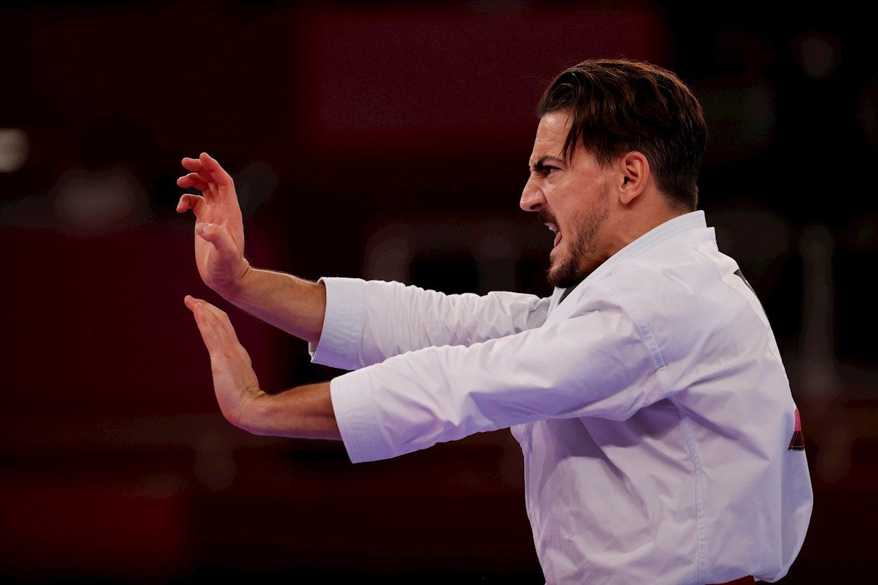 Damián Quintero luchará por el oro en la modalidad de kata contra el japonés Kiyuna Damián Quintero luchará por el oro en la modalidad de kata contra el japonés Kiyuna