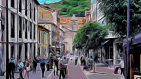 El Cruce en Cangas del Narcea El Cruce en Cangas del Narcea