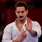 Damián Quintero, karateka español, en los Juegos Olímpicos de Tokio 2020