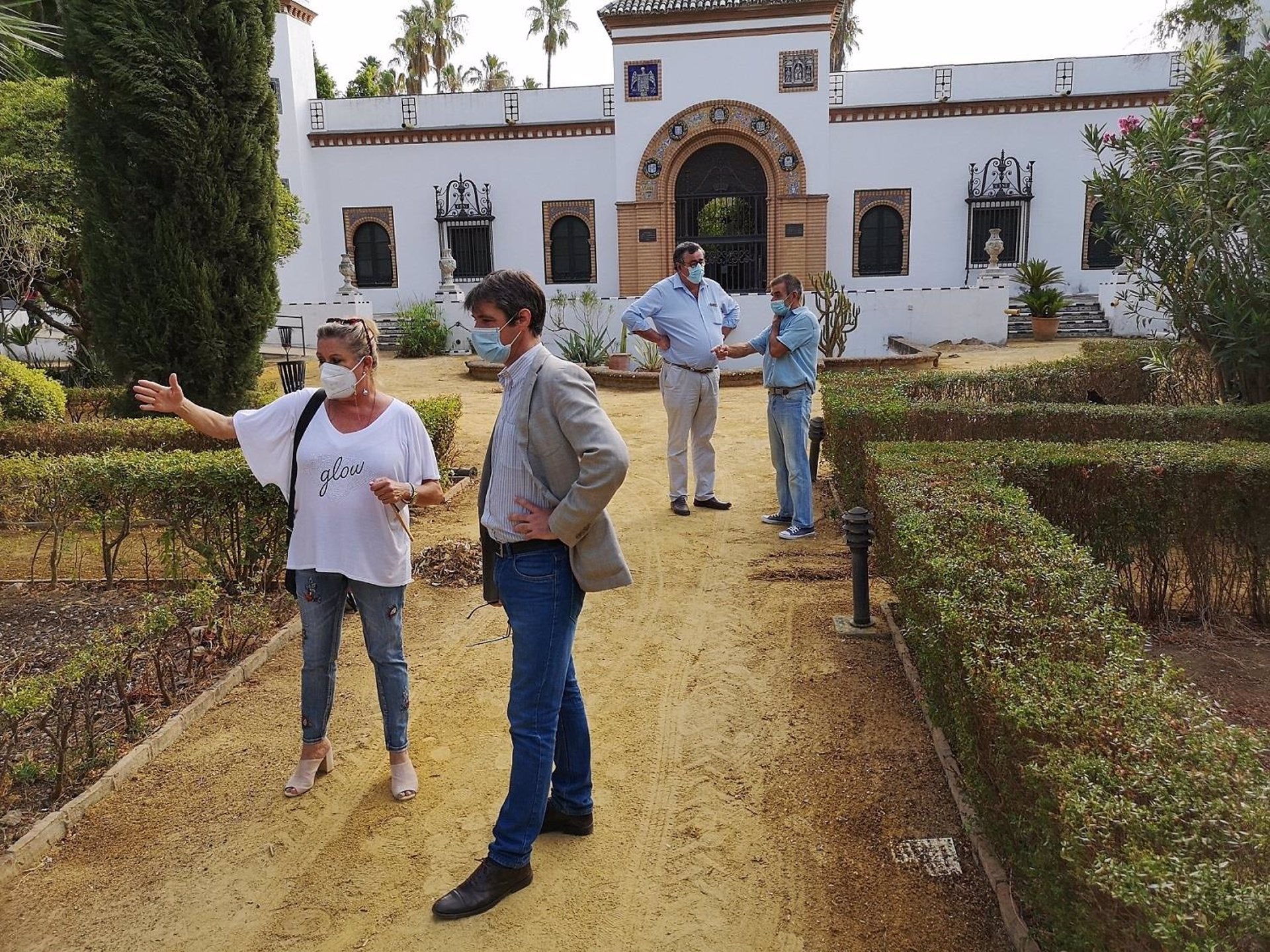 Avanzan a buen ritmo las obras de rehabilitación del antiguo Pabellón de Telefónica Avanzan a buen ritmo las obras de rehabilitación del antiguo Pabellón de Telefónica