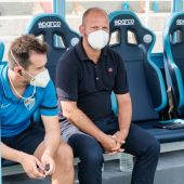 José Alberto López, entrenador del Málaga: "Me quedo con la reacción y el carácter del equipo"