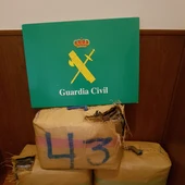 Hachís incautado por la Guardia Civil Hachís incautado por la Guardia Civil